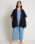 Situ One-Button Dolman Pocket Jacket