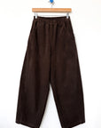 Corduroy Arc Pants - Chocolate