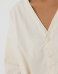 Woven Popover - Natural