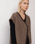 Knit / Weave Vest : Loam