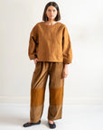 Caramel Velvet Corduroy Pants