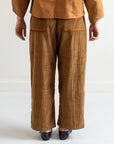Caramel Velvet Corduroy Pants