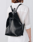 The Folded Backpack - Black