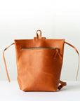 The Folded Backpack - Saddle