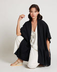 Situ One-Button Dolman Pocket Jacket