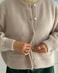 Amélie Alpaca Cardigan
