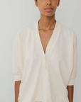 Short Sleeve Sweatshirt - Natural