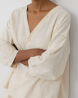 Woven Popover - Natural