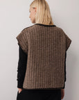 Knit / Weave Vest : Loam